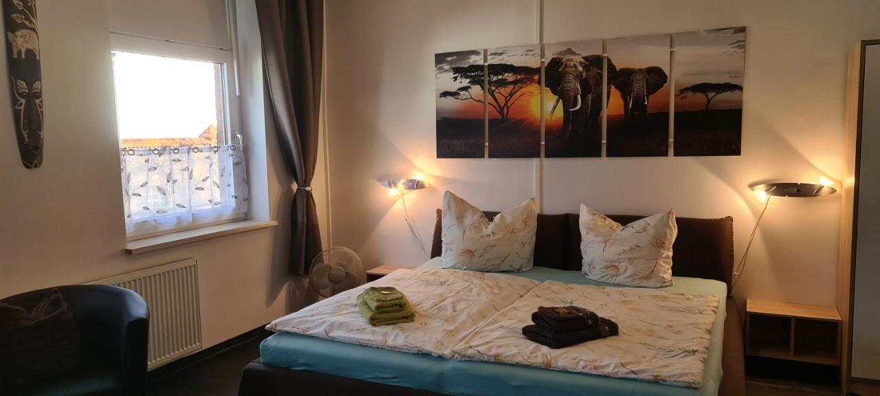 Gaesteappartements "Purefitness" Am Elberadweg In Tangermünde Exteriör bild