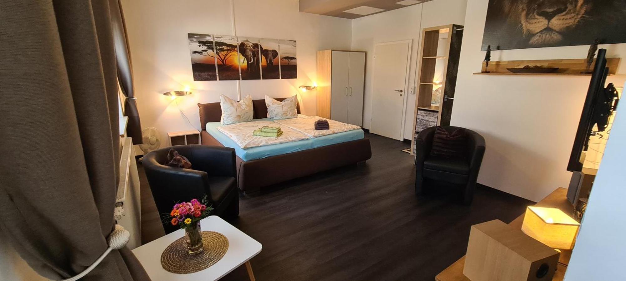 Gaesteappartements "Purefitness" Am Elberadweg In Tangermünde Rum bild